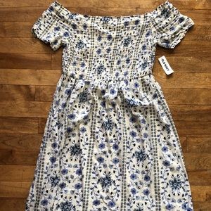 LAST DAY! Floral off-the-shoulder Maxi Dress